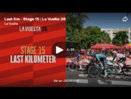 Vídeo del último kilómetro de la 15ª etapa de la Vuelta a España. Segunda de Van Aert Vídeo del último kilómetro de la 15ª etapa de la Vuelta a España. Segunda de Van Aert