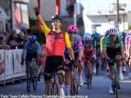 Bryan Coquard inaugura el palmarés del Visit South Aegean GP con autoridad en Salakos Bryan Coquard inaugura el palmarés del Visit South Aegean GP con autoridad en Salakos