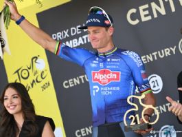 Tour de Francia: Mathieu van der Poel: "Llevaba un año pensando en esta victoria" Tour de Francia: Mathieu van der Poel: "Llevaba un año pensando en esta victoria"