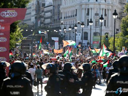 Antiviolencia propone sanciones a 53 manifestantes durante la Vuelta a España