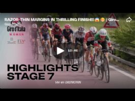 Vídeo resumen de la 7ª etapa del Giro de Italia Femenino 2026 Vídeo resumen de la 7ª etapa del Giro de Italia Femenino 2026