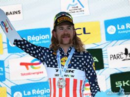 Quinn Simmons gana la 4ª etapa, Alex Baudin mantiene el liderato del Tour Auvernia-Ródano-Alpes Quinn Simmons gana la 4ª etapa, Alex Baudin mantiene el liderato del Tour Auvernia-Ródano-Alpes