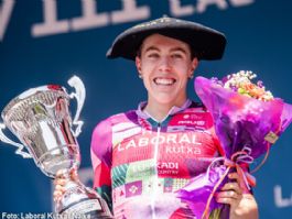 Usoa Ostolaza (Laboral Kutxa), a por su tercera victoria en el Tour de los Pirineos Usoa Ostolaza (Laboral Kutxa), a por su tercera victoria en el Tour de los Pirineos